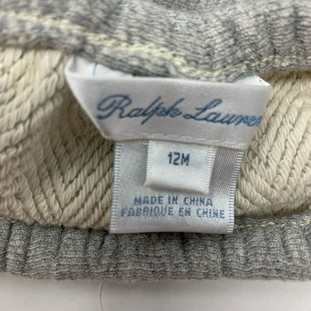 Ralph Lauren grey bloomers 12 month‎